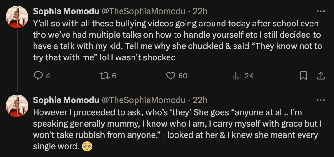 Sophia Momodu proud as daughter, Imade shares stance on bullying